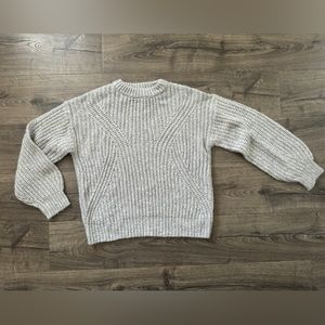 A New Day Light Grey Knit Sweater